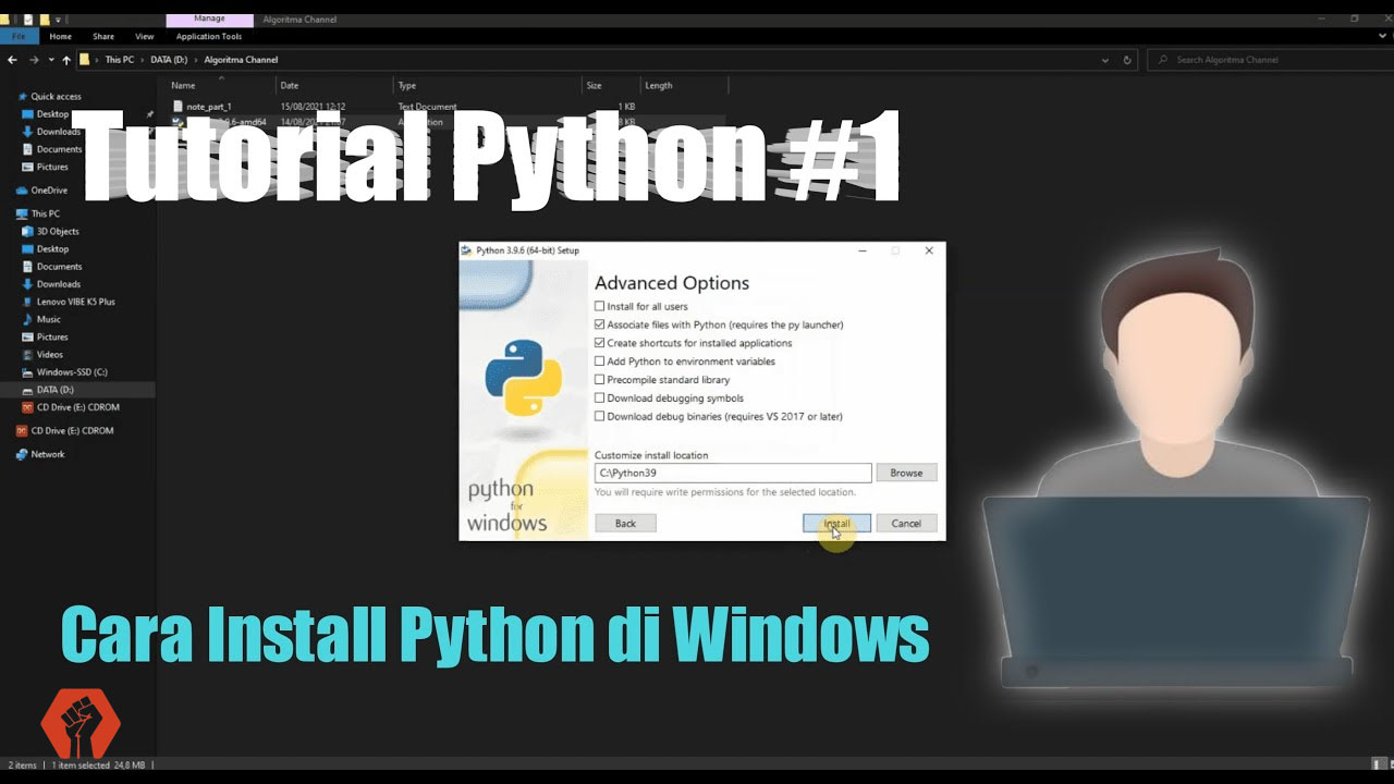 Cara Install Python